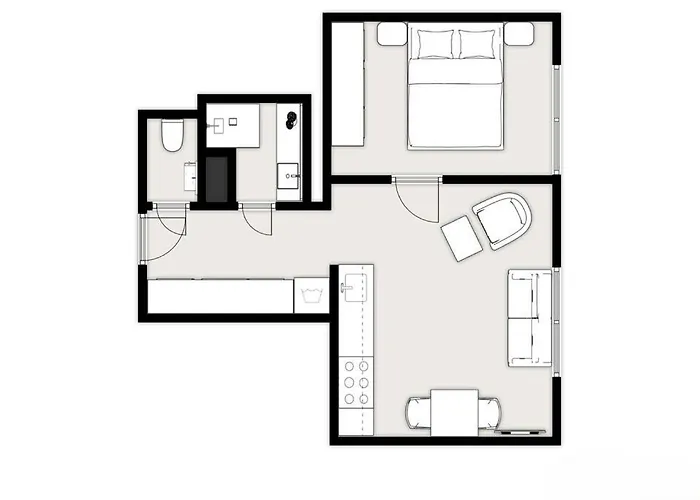 Apartament Eclipse Metro Wierzbno Mokotow